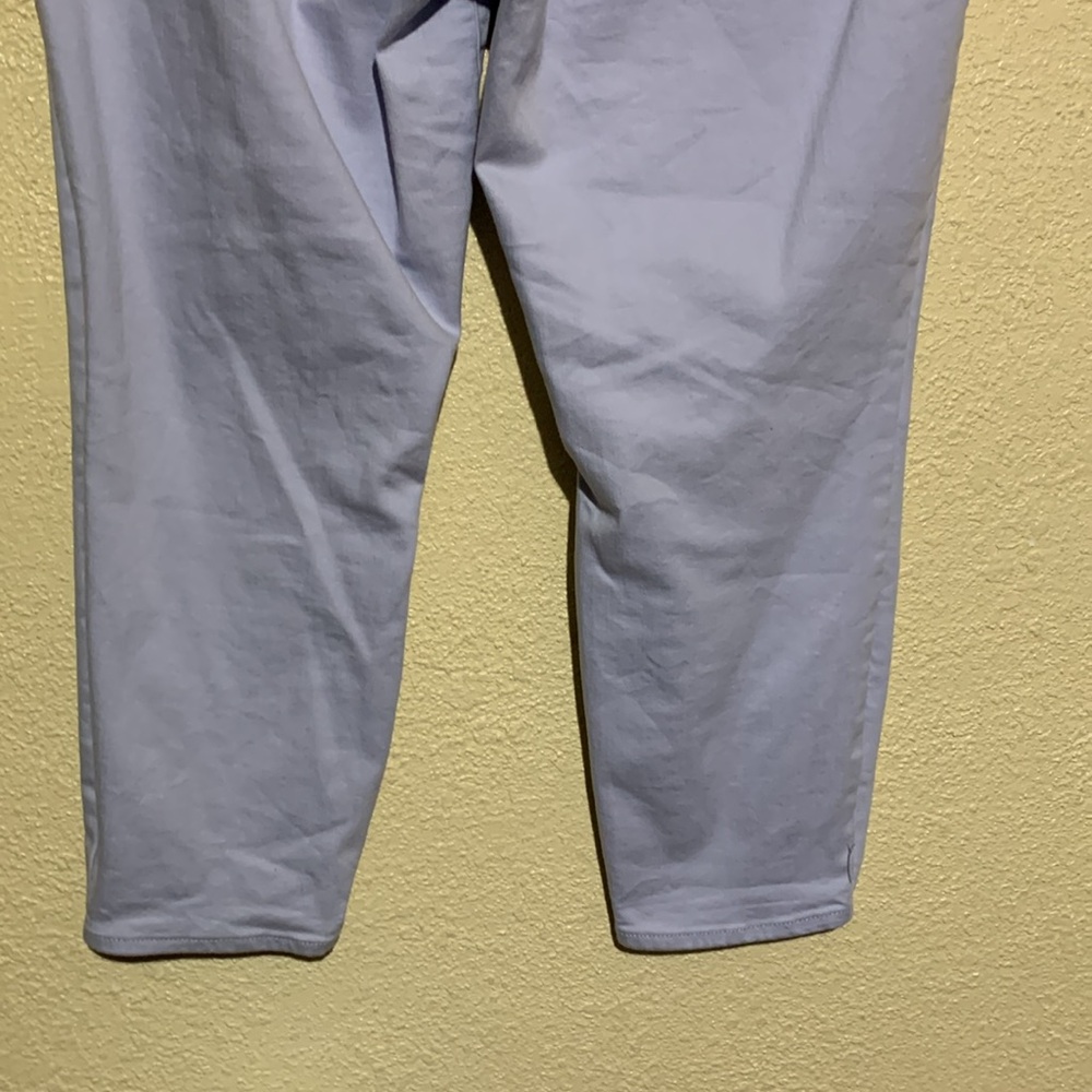 Talbots Capris Pants 14 Light Blue Jegging Crop Stretchy Cotton Rayon 5-Pocket - Picture 11 of 16